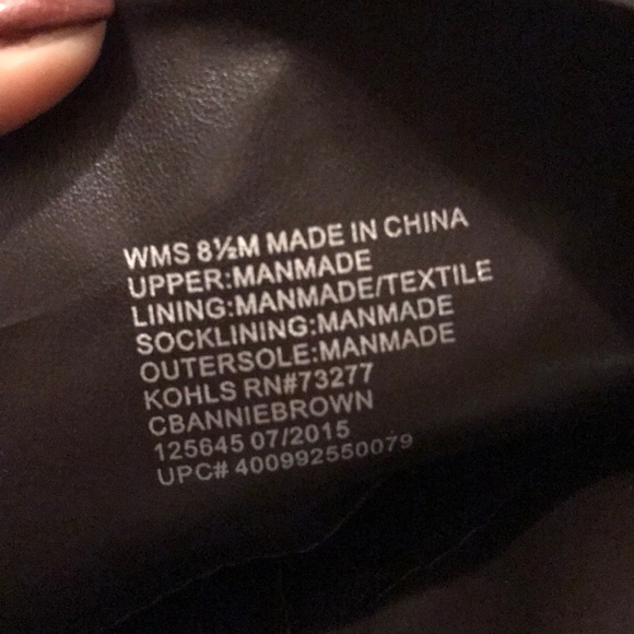 {Croft &Barrow} Tall Dark Brown Riding Boots - Picture 6 of 8